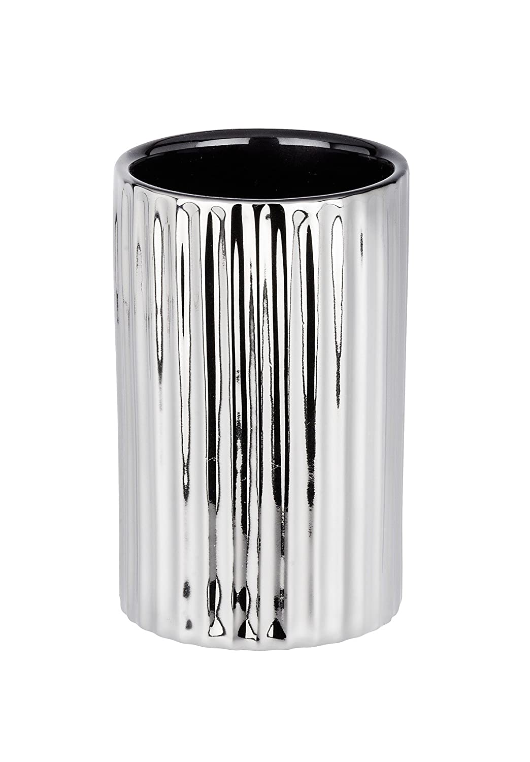 Toothbrush Tumbler Polaris Range Silver Riff - Ceramic